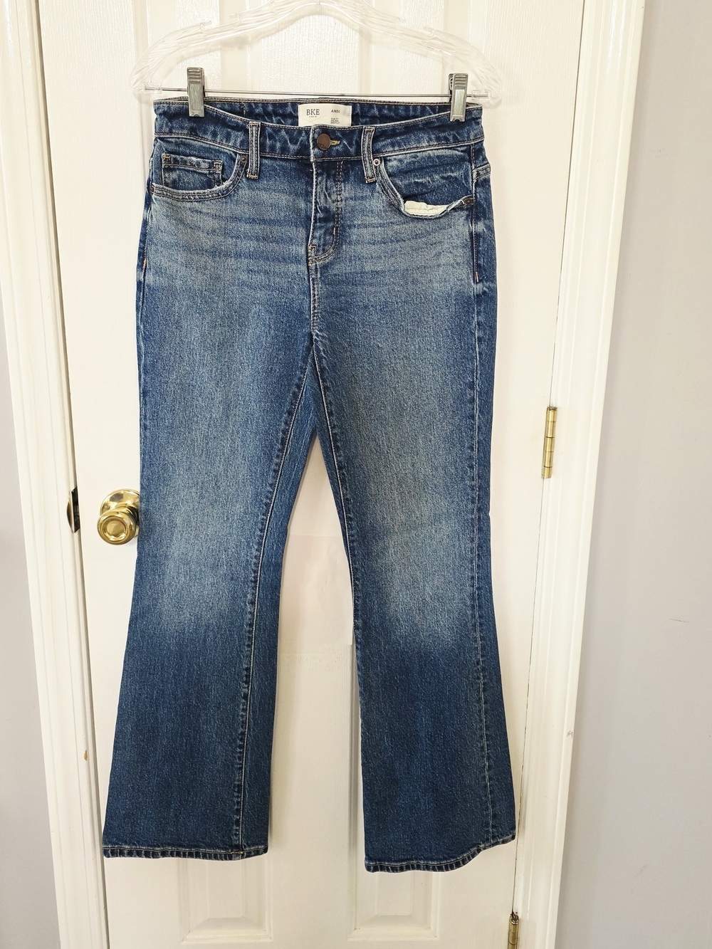 BKE Andi Women's Medium Blue Denim Bootcut Jeans Size 27x30